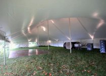 50 x 80 Century Tent  Interior