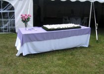 8' Place Card Table